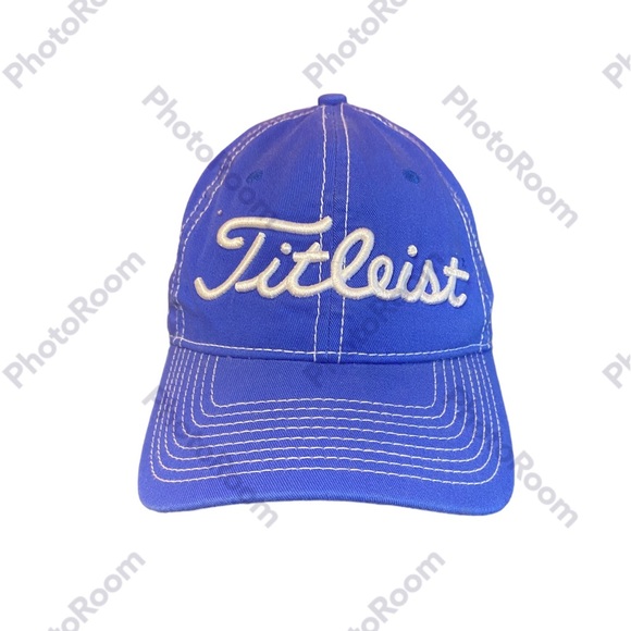 Casquette De Golf Titleist FootJoy Pro V1 - Violette - Sangle Réglable - Brodée